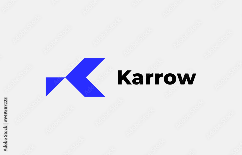 Logo Arrow and Letter K, Template creative design fintech, technology, arrow, growth and increase symbols icon. Editable file Logo Arrow and Letter K, Template creative design fintech, technology, arrow, growth and increase symbols icon. Editable file