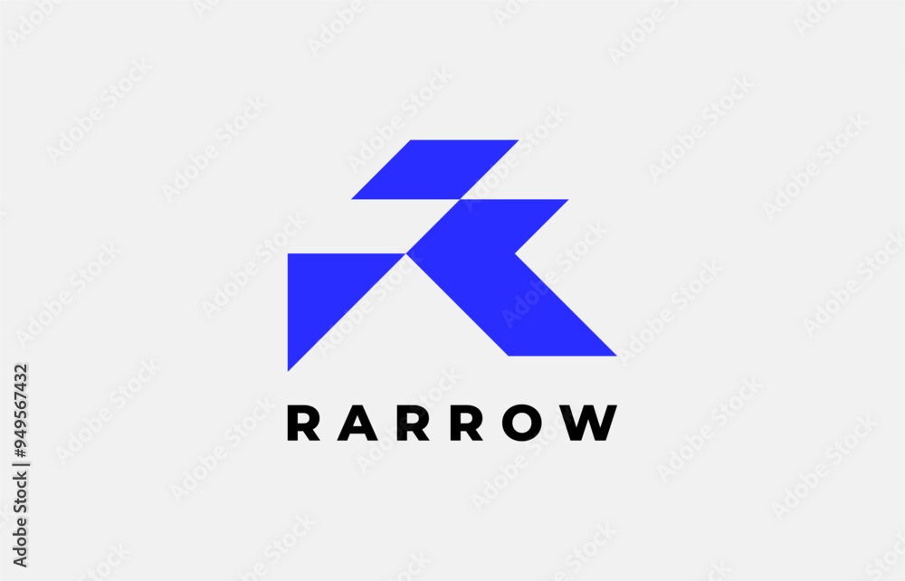 Logo Arrow and Letter R, Template creative design fintech, technology, arrow, growth and increase symbols icon. Editable file Logo Arrow and Letter R, Template creative design fintech, technology, arrow, growth and increase symbols icon. Editable file