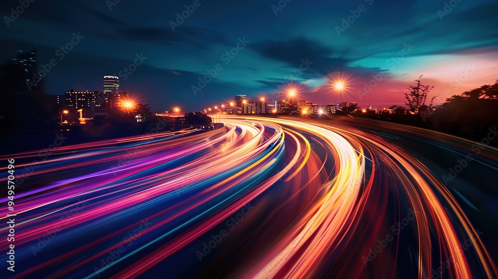Light trail wallpaper Light trail wallpaper