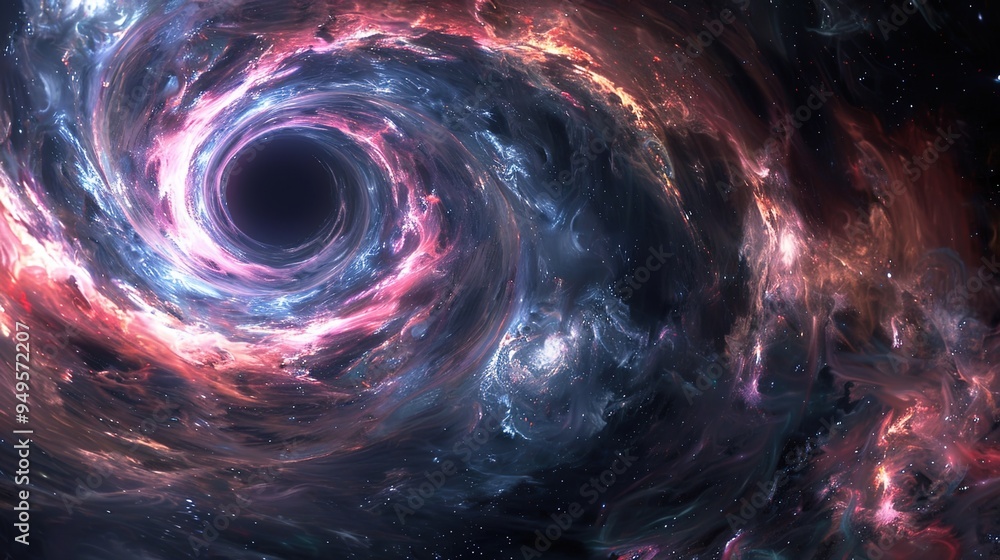 Cosmic black hole wallpaper Cosmic black hole wallpaper