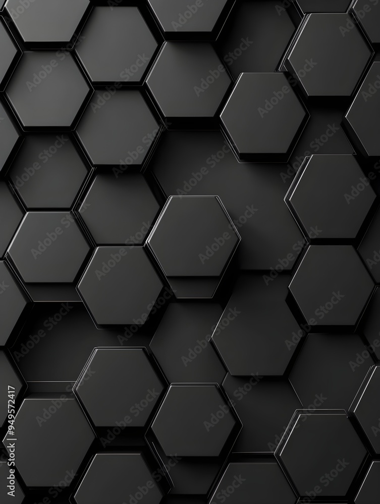 Abstract black texture background hexagon Abstract black texture background hexagon