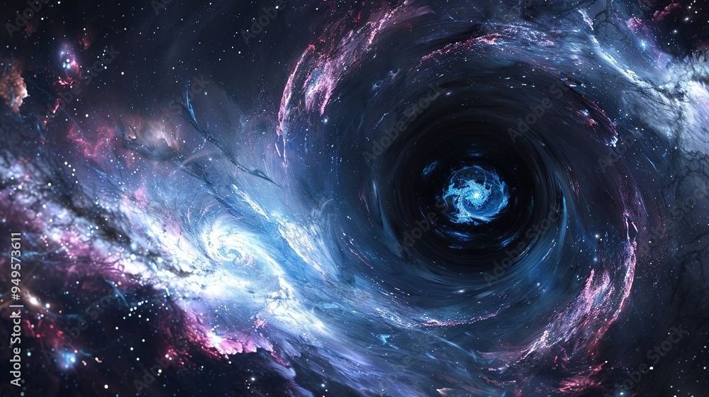 Cosmic black hole wallpaper Cosmic black hole wallpaper