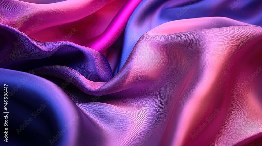 Obraz premium 3D silk texture and patterns background wallpaper