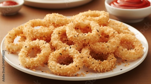 Crispy Breaded Onion Rings: A Delicious Appetizer