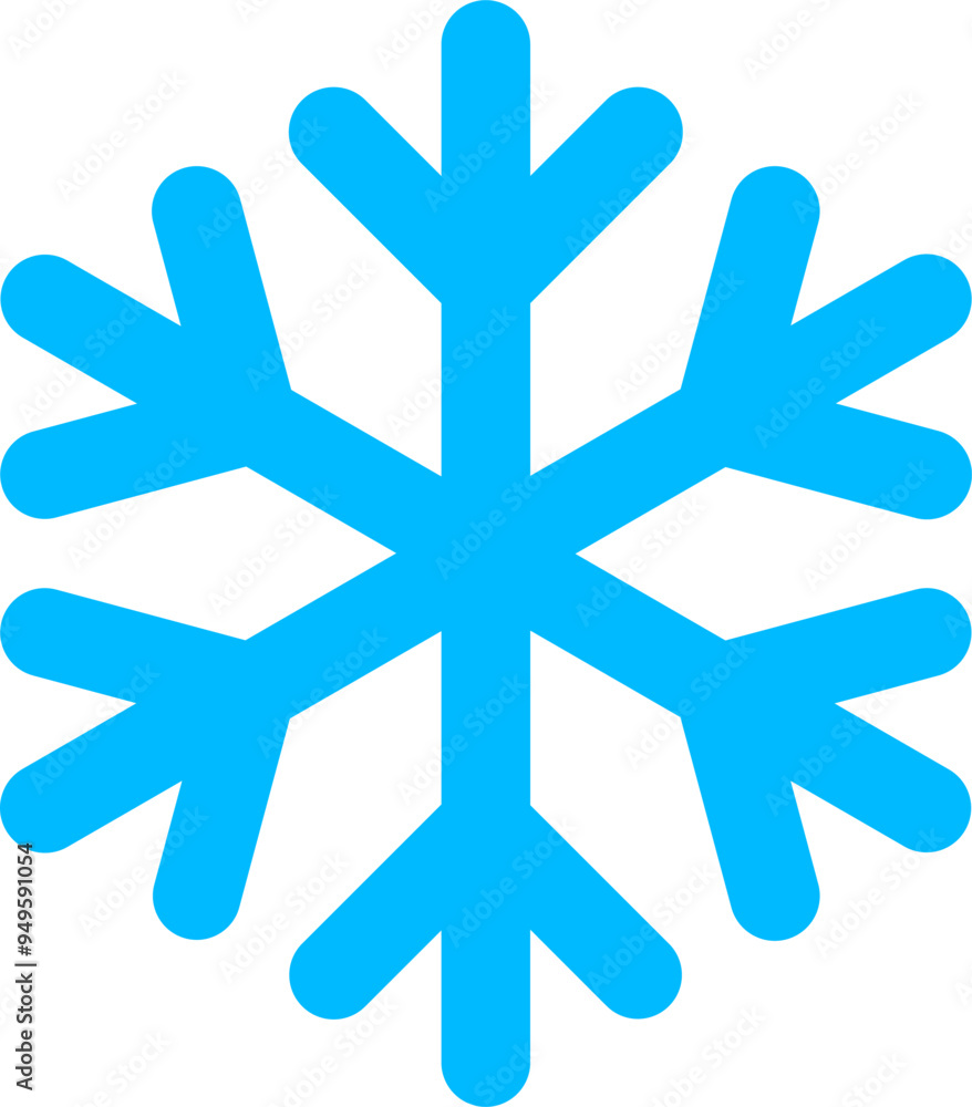 vector a snowflake. symbol, icon, sign vector a snowflake. symbol, icon, sign