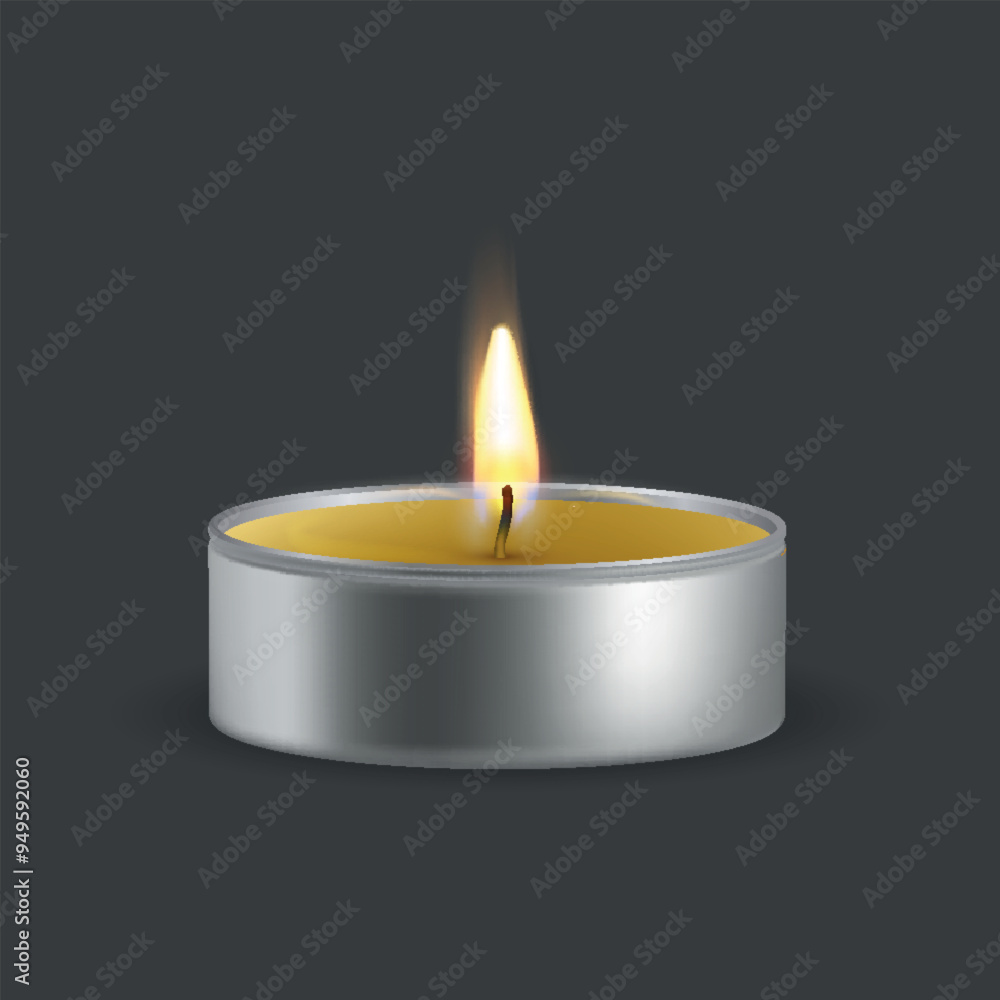 A serene and warm candle flickers softly in a darkened space, creating a calming atmosphere perfect for relaxation A serene and warm candle flickers softly in a darkened space, creating a calming atmosphere perfect for relaxation