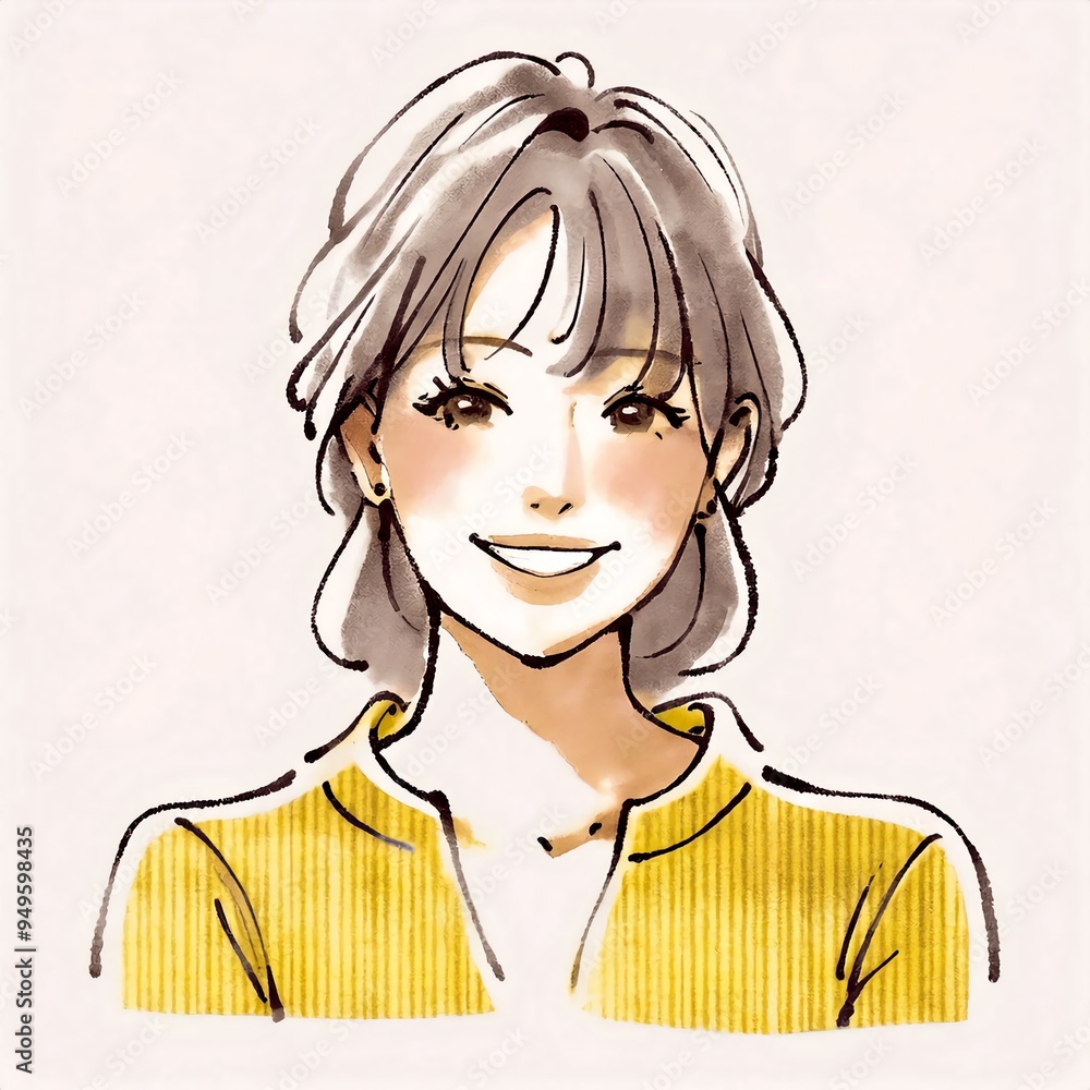 女性・女の子のイラスト素材 女性・女の子のイラスト素材