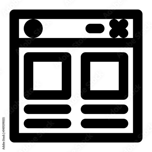 user interface, ui, front end, design, digital marketing outline icon