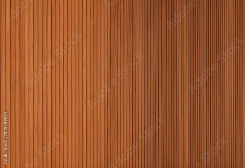 Wooden planks in a warm, orange-brown color arranged in a vertical pattern (9)