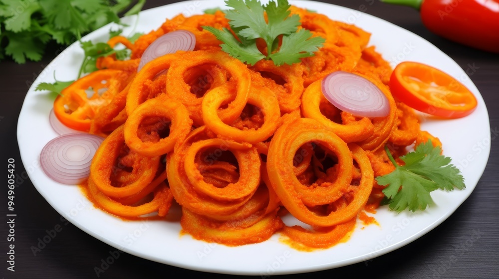 Spicy Squid Rings: A Delicious Indian Seafood Appetizer Spicy Squid Rings: A Delicious Indian Seafood Appetizer