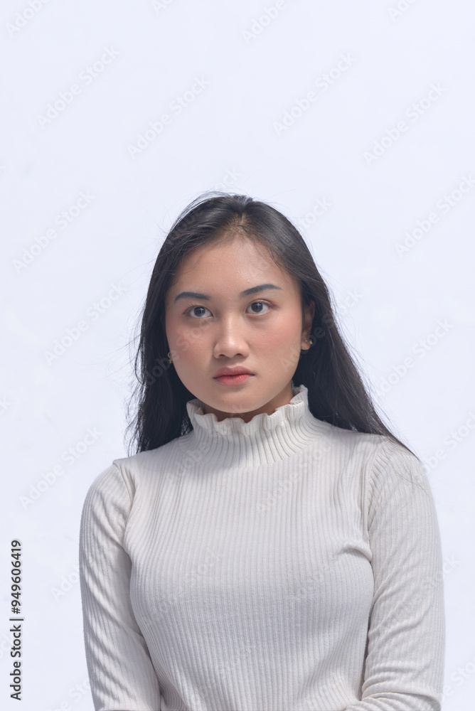 Young Asian Woman Poses and Expressions Young Asian Woman Poses and Expressions