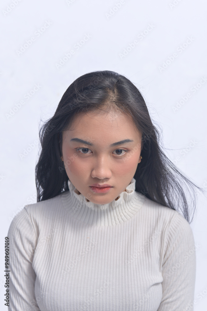 Young Asian Woman Poses and Expressions Young Asian Woman Poses and Expressions