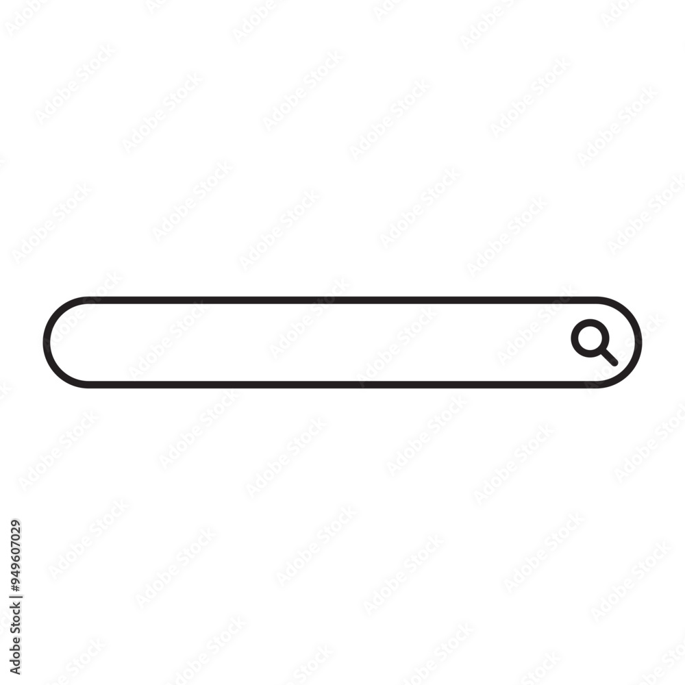 Search Bar Outline Search Bar Outline