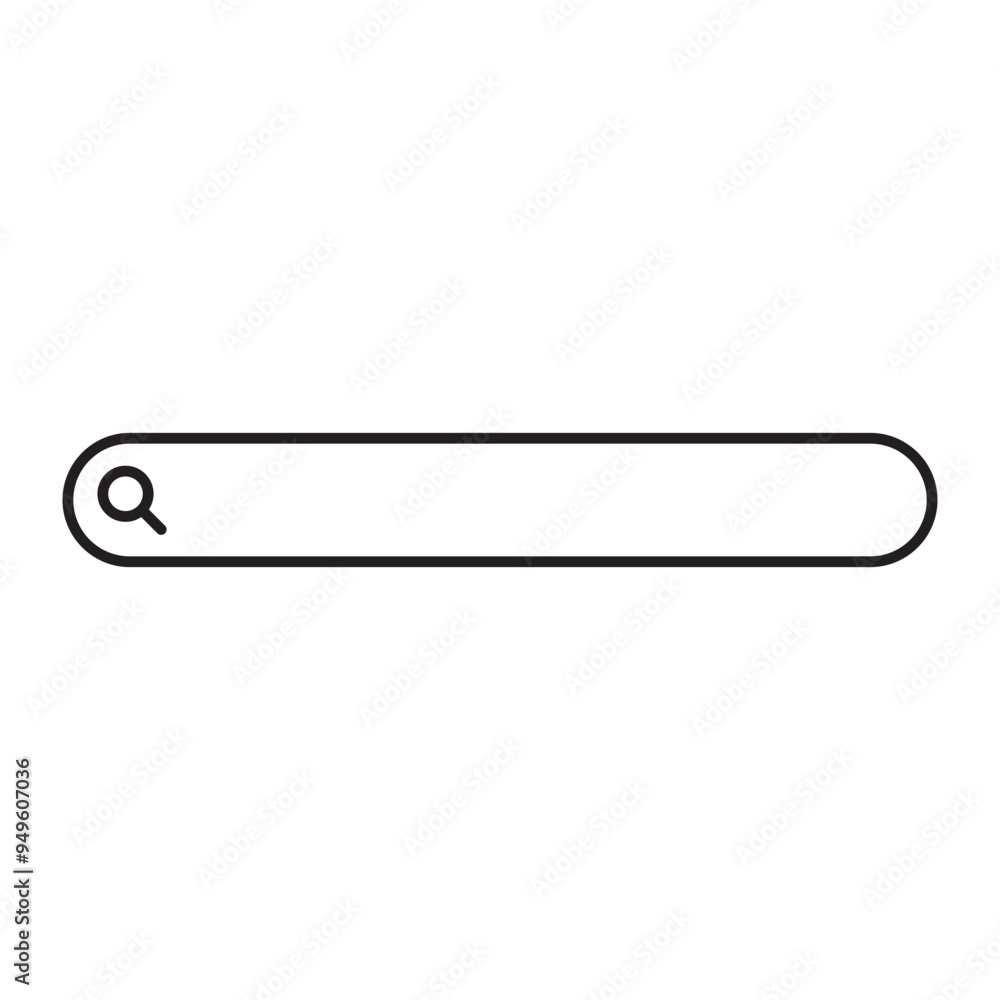 Search Bar Outline Search Bar Outline