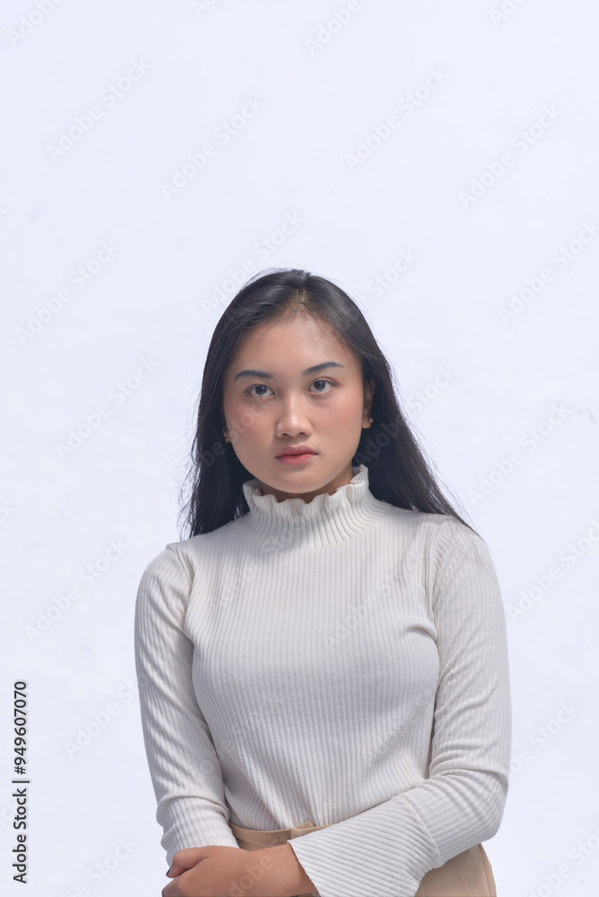 Young Asian Woman Poses and Expressions Young Asian Woman Poses and Expressions