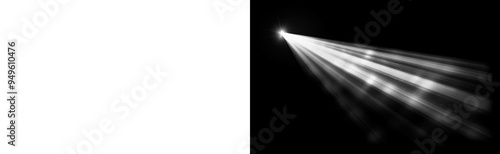 PNG Abstract light beams and rays