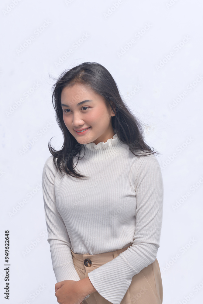 Young Asian Woman Poses and Expressions Young Asian Woman Poses and Expressions