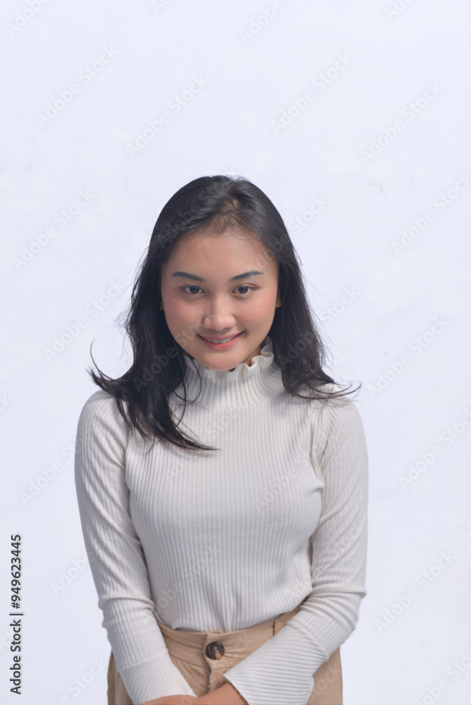 Young Asian Woman Poses and Expressions Young Asian Woman Poses and Expressions