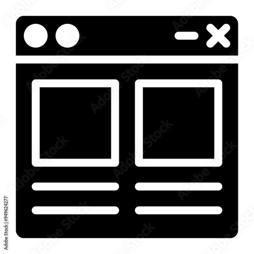 user interface, ui, front end, design, digital marketing solid or glyph icon