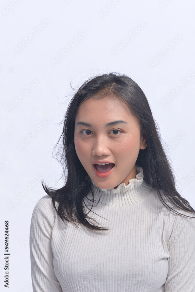 Young Asian Woman Poses and Expressions Young Asian Woman Poses and Expressions
