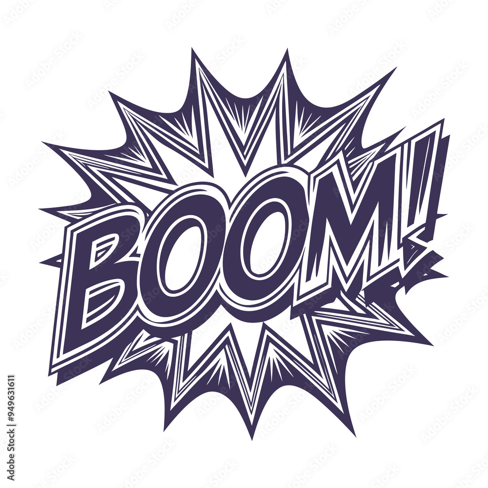 Vector Boom Lettering Template Vector Boom Lettering Template