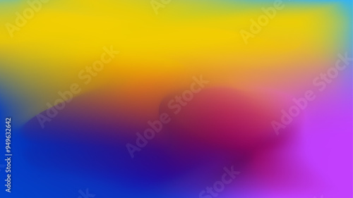 Blue vibrant magenta pink purple orange grainy background, noisy texture colorful web banner backdrop design