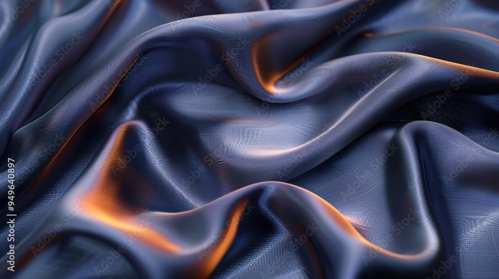 Fototapeta premium silk fabric pattern wallpaper