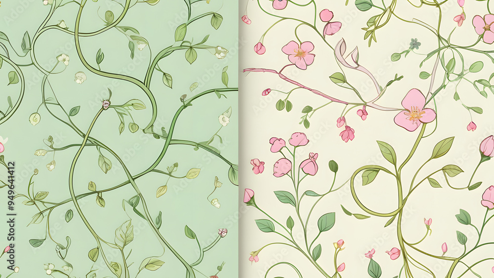 seamless floral pattern seamless floral pattern