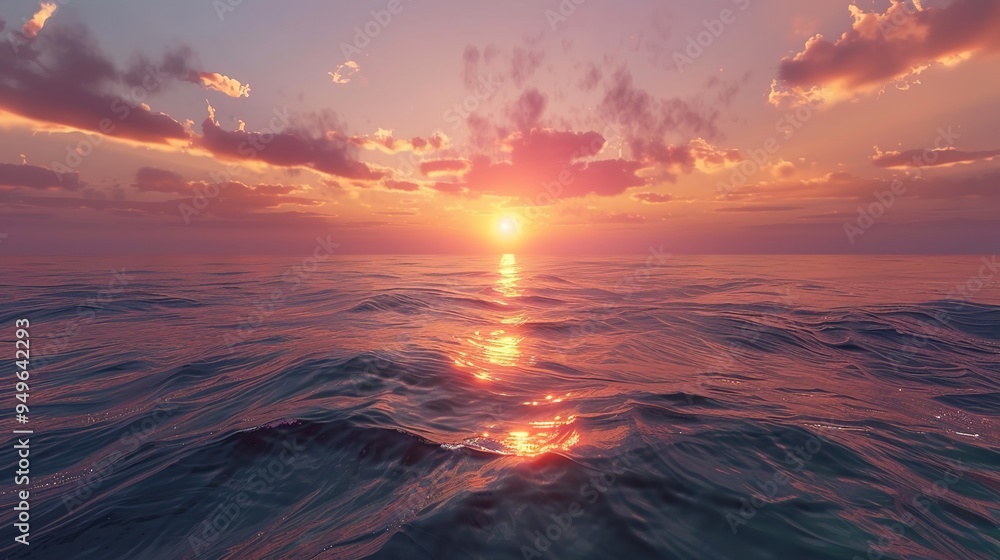 sunset over the sea wallpaper sunset over the sea wallpaper
