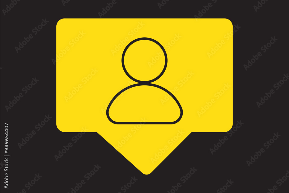 Followers notifications, Social media notifications icons Followers notifications, Social media notifications icons