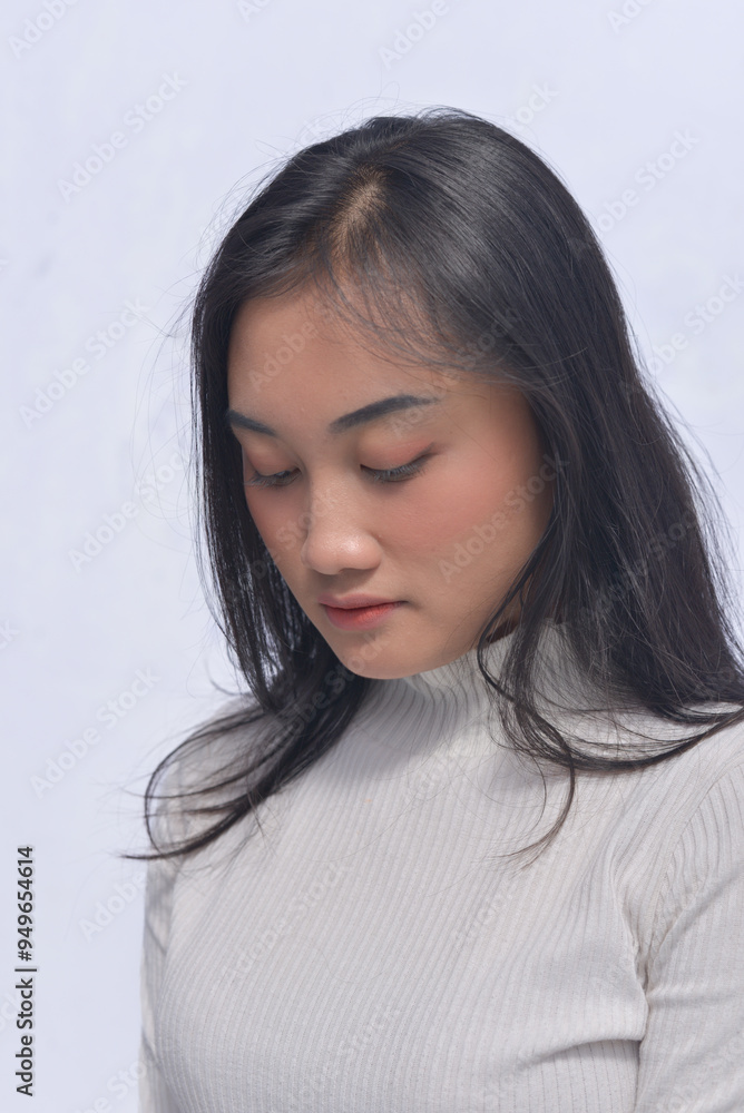 Young Asian Woman Poses and Face Expressions Young Asian Woman Poses and Face Expressions