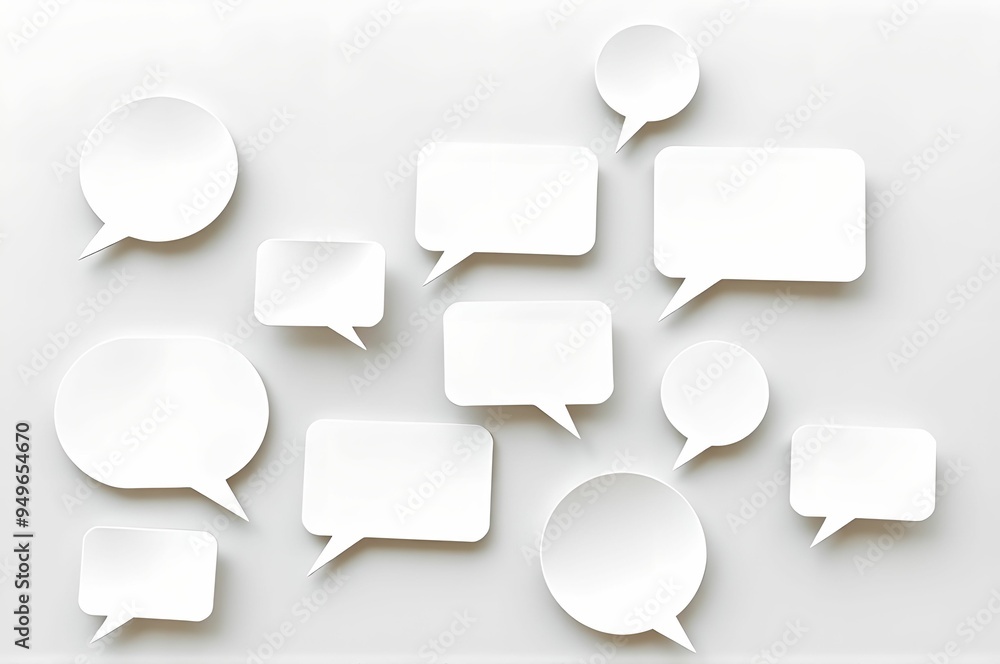 Various speech bubble backgrounds. Various speech bubble backgrounds.