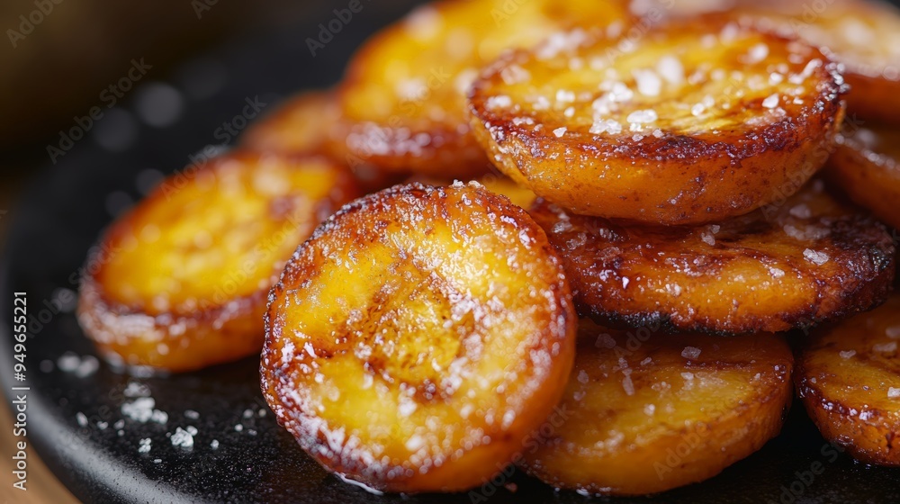 Caramelized Crispy Plantains Caramelized Crispy Plantains