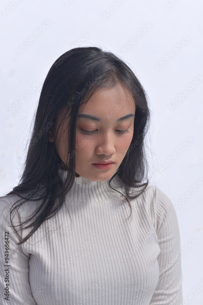 Young Asian Woman Poses and Face Expressions Young Asian Woman Poses and Face Expressions