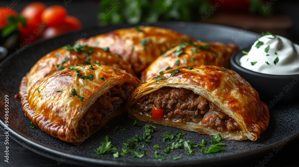 Crispy Chebureki Turnovers