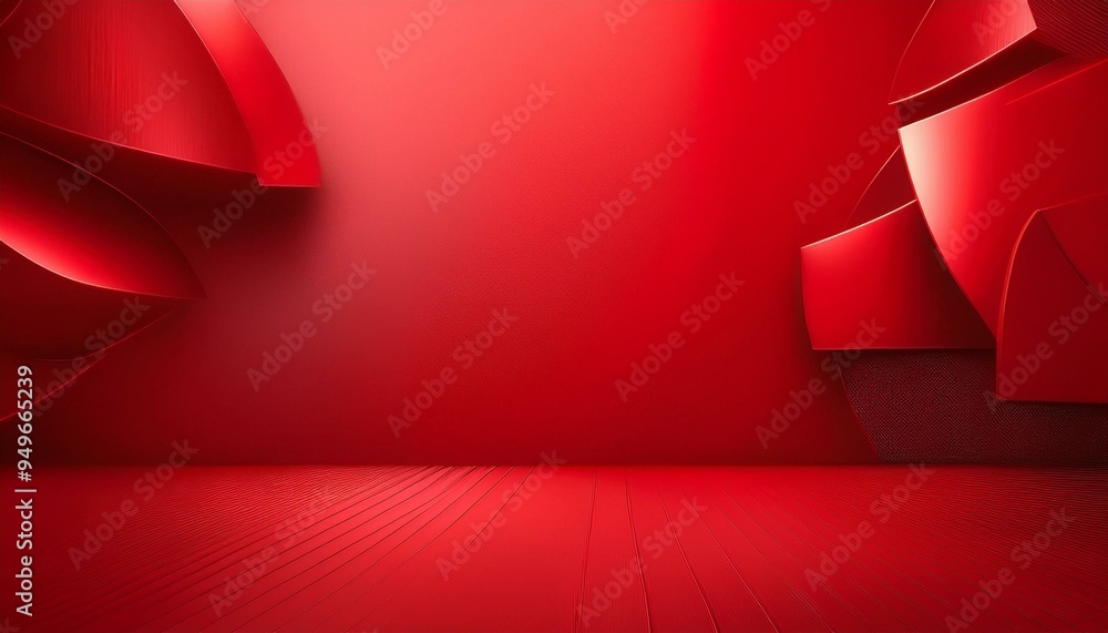 Obraz premium red carpet and curtains