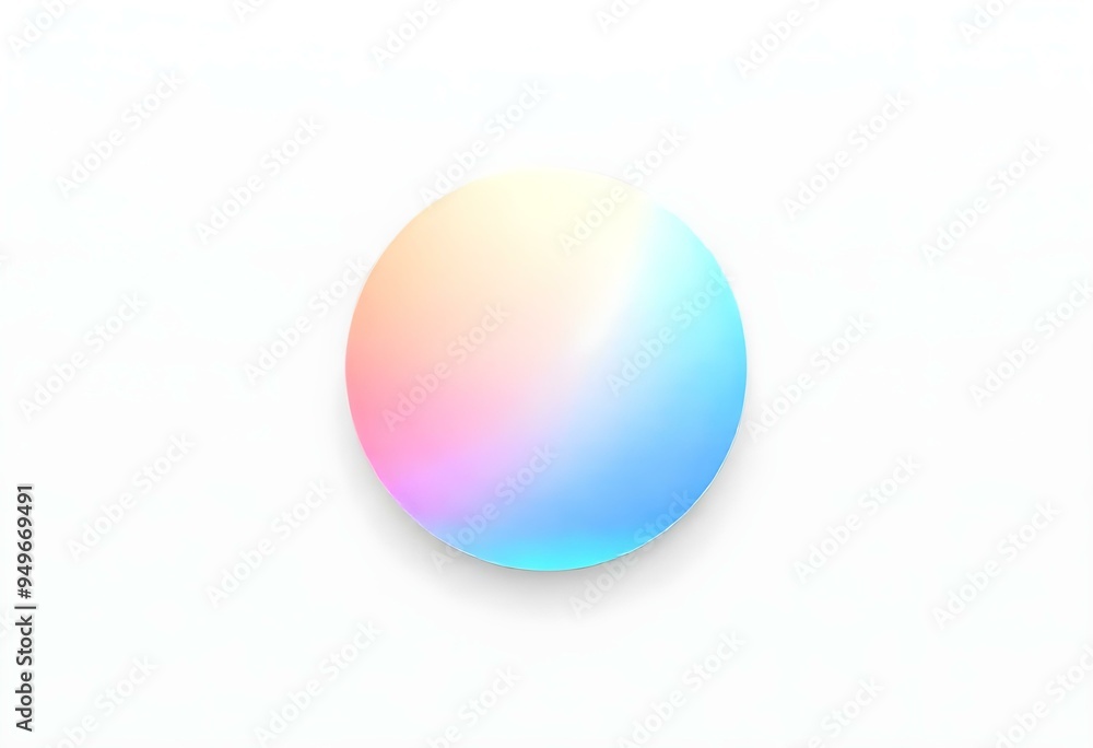 A minimalistic abstract design featuring a soft gradient circle with pastel pink and blue colors, perfect for modern aesthetics A minimalistic abstract design featuring a soft gradient circle with pastel pink and blue colors, perfect for modern aesthetics