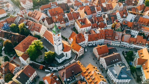 Fotografia Wangen in Allgau, Old Town,  Baden-Wuerttemberg, Germany