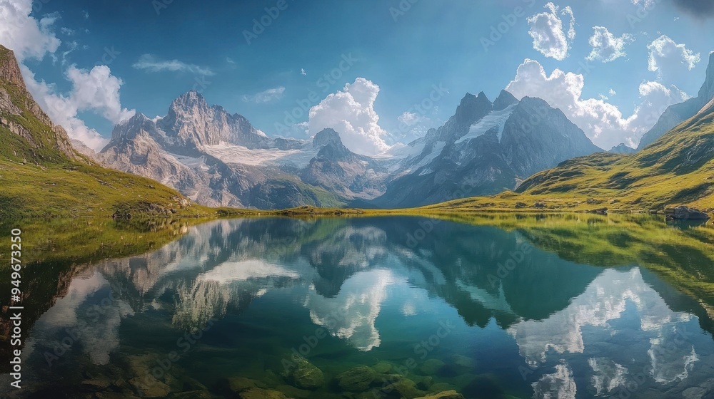 Mountain Lake Reflection Mountain Lake Reflection