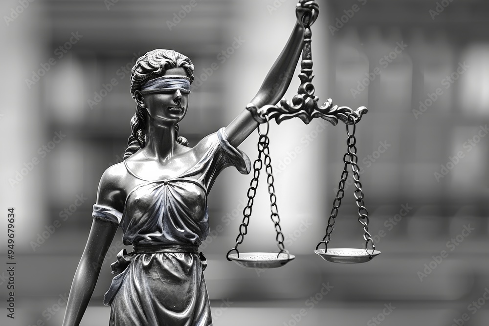 Statue of Lady Justice Holding a Scale of Justice, The client's gratitude is clear as the law firm provides clarity on complex legal matters Statue of Lady Justice Holding a Scale of Justice, The client's gratitude is clear as the law firm provides clarity on complex legal matters