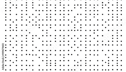 Repeating patterns of small, simple shapes like dots, crosses, or lines, spaced out across a solid background