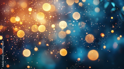 bokeh backround illustration 