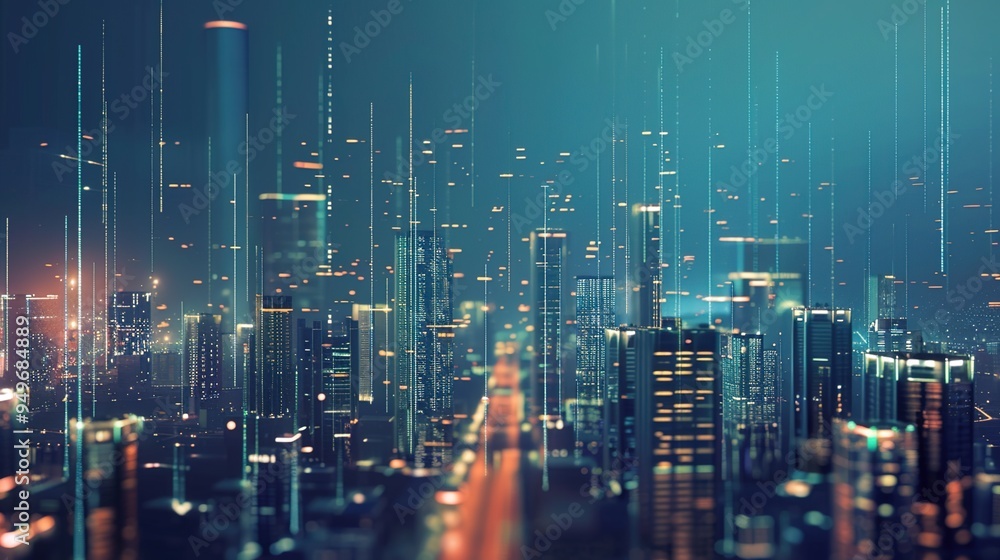 Conceptual Art of Futuristic Cityscape with Glowing Skyscrapers Neon Lights and Advanced Techn
ology Reflecting a Visionary Imaginative and Innovative Conceptual Art of Futuristic Cityscape with Glowing Skyscrapers Neon Lights and Advanced Techn
ology Reflecting a Visionary Imaginative and Innovative