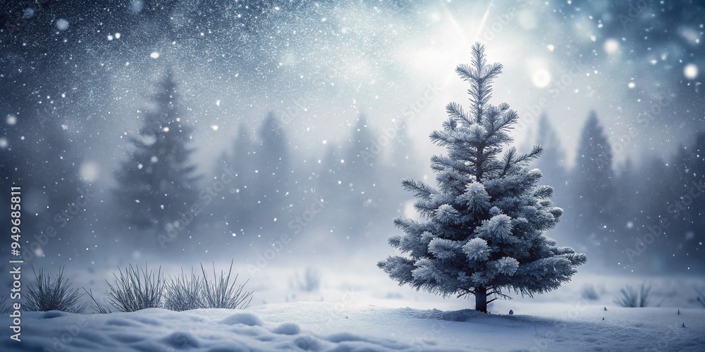 frosted misty morning pine tree heavy snowfall serene silence monochrome black white soft focus misty mood intimate frosted misty morning pine tree heavy snowfall serene silence monochrome black white soft focus misty mood intimate