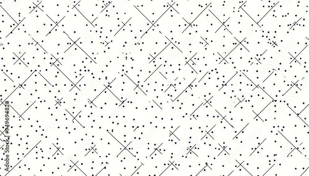 Repeating patterns of small, simple shapes like dots, crosses, or lines, spaced out across a solid background Repeating patterns of small, simple shapes like dots, crosses, or lines, spaced out across a solid background
