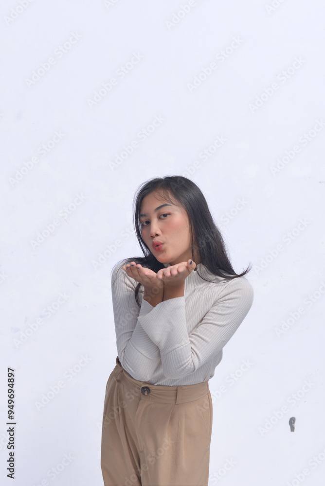 Young Asian Woman Poses and Face Expressions Young Asian Woman Poses and Face Expressions