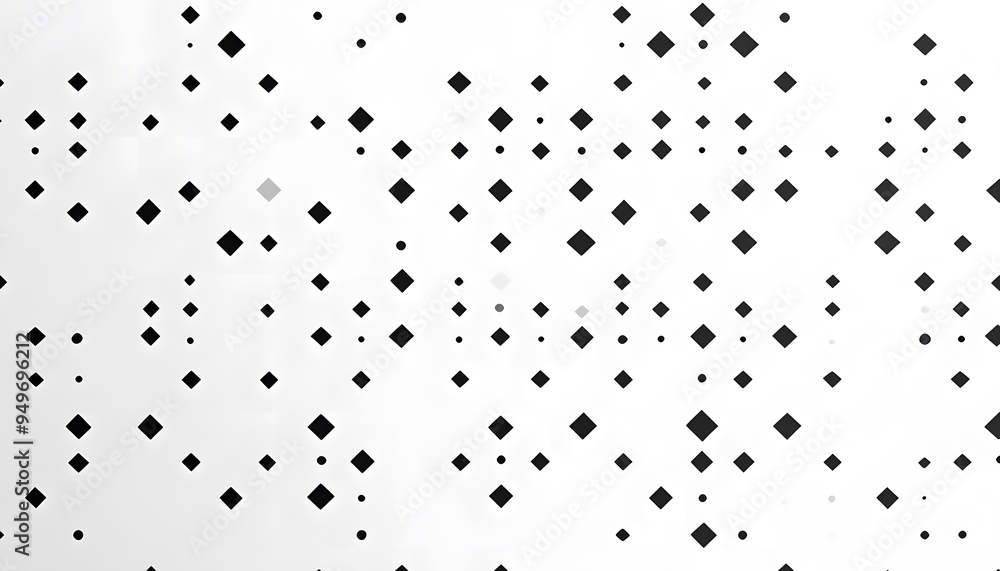 Obraz premium Repeating patterns of small, simple shapes like dots, crosses, or lines, spaced out across a solid background