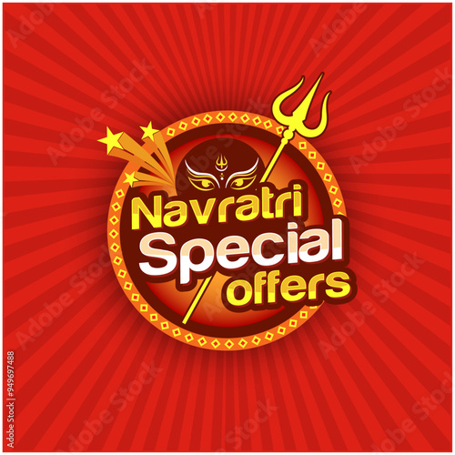 Navratri Special Offers Logo Unit 1