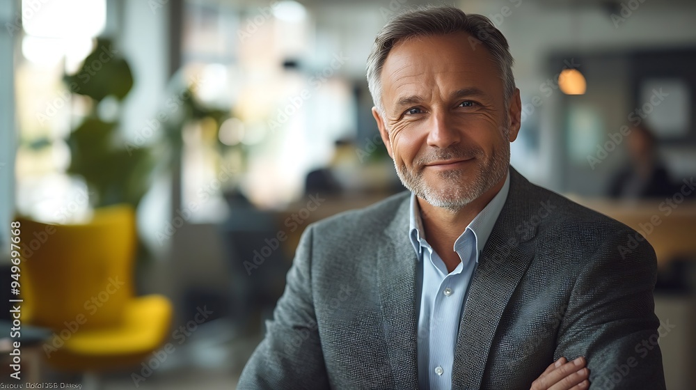 Portrait of a confident mature businessman working in a modern office Mature cheerful executive businessman at workspace office Portrait of smiling ceo at modern office workplace in su : Generative AI Portrait of a confident mature businessman working in a modern office Mature cheerful executive businessman at workspace office Portrait of smiling ceo at modern office workplace in su : Generative AI