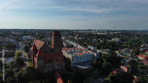 Historic castle in Kwidzyn, Poland. photo